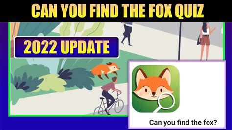 Guess that fox Quiz .